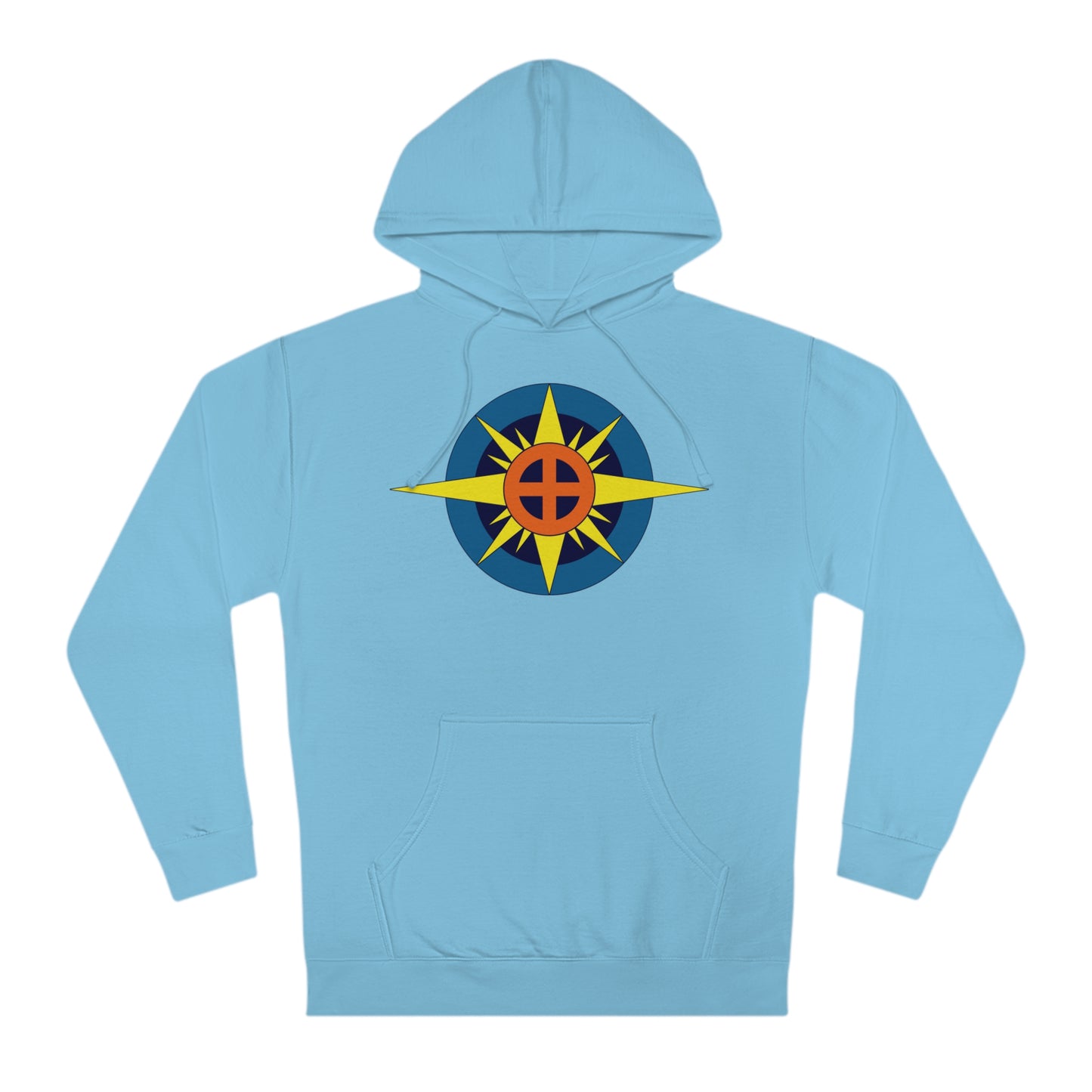 Termes Flag by Dick Termes - Hooded Sweatshirt