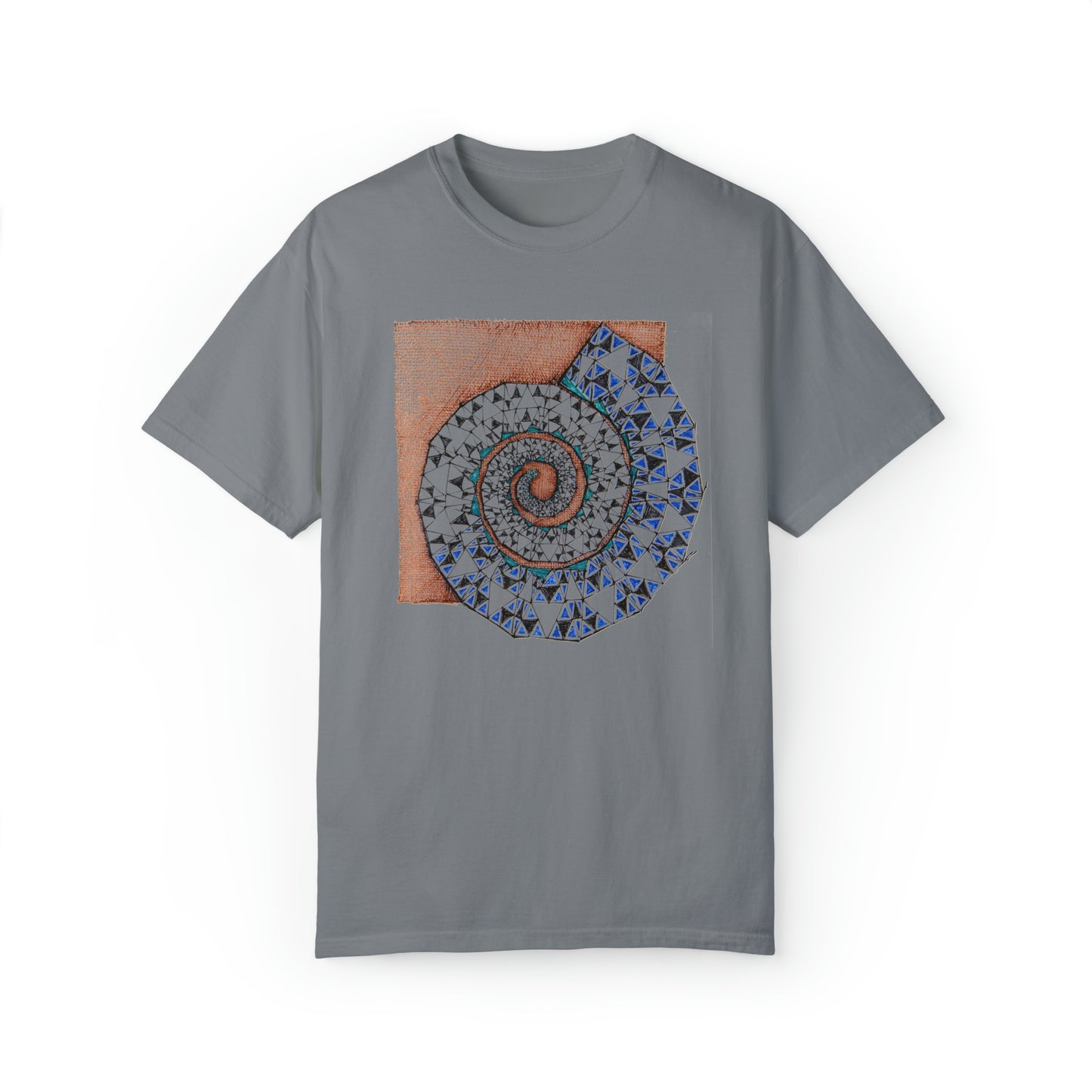 Fractal Nautilus T-shirt - By Bill Fleming