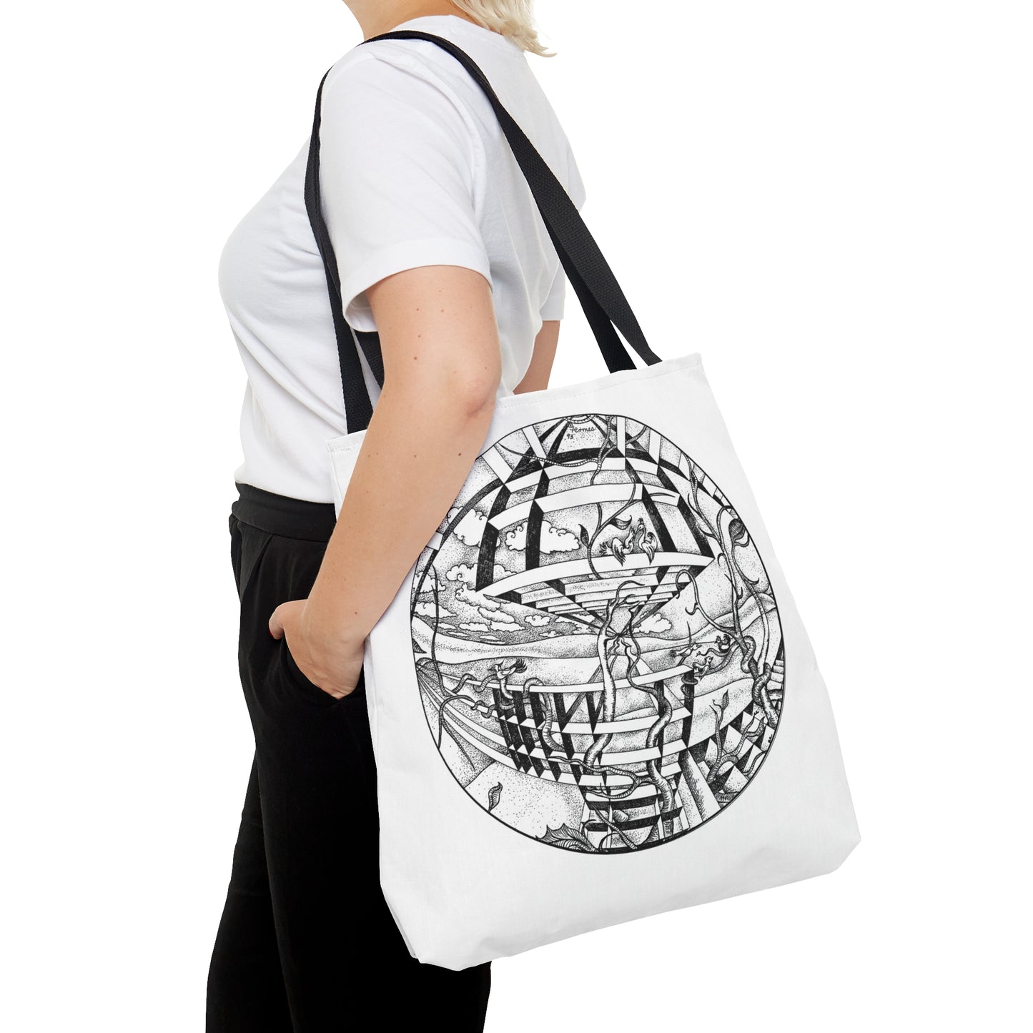 Six Senses by Dick Termes -Tote Bag