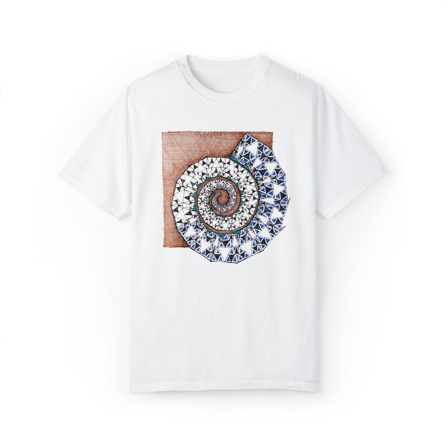 Fractal Nautilus T-shirt - By Bill Fleming