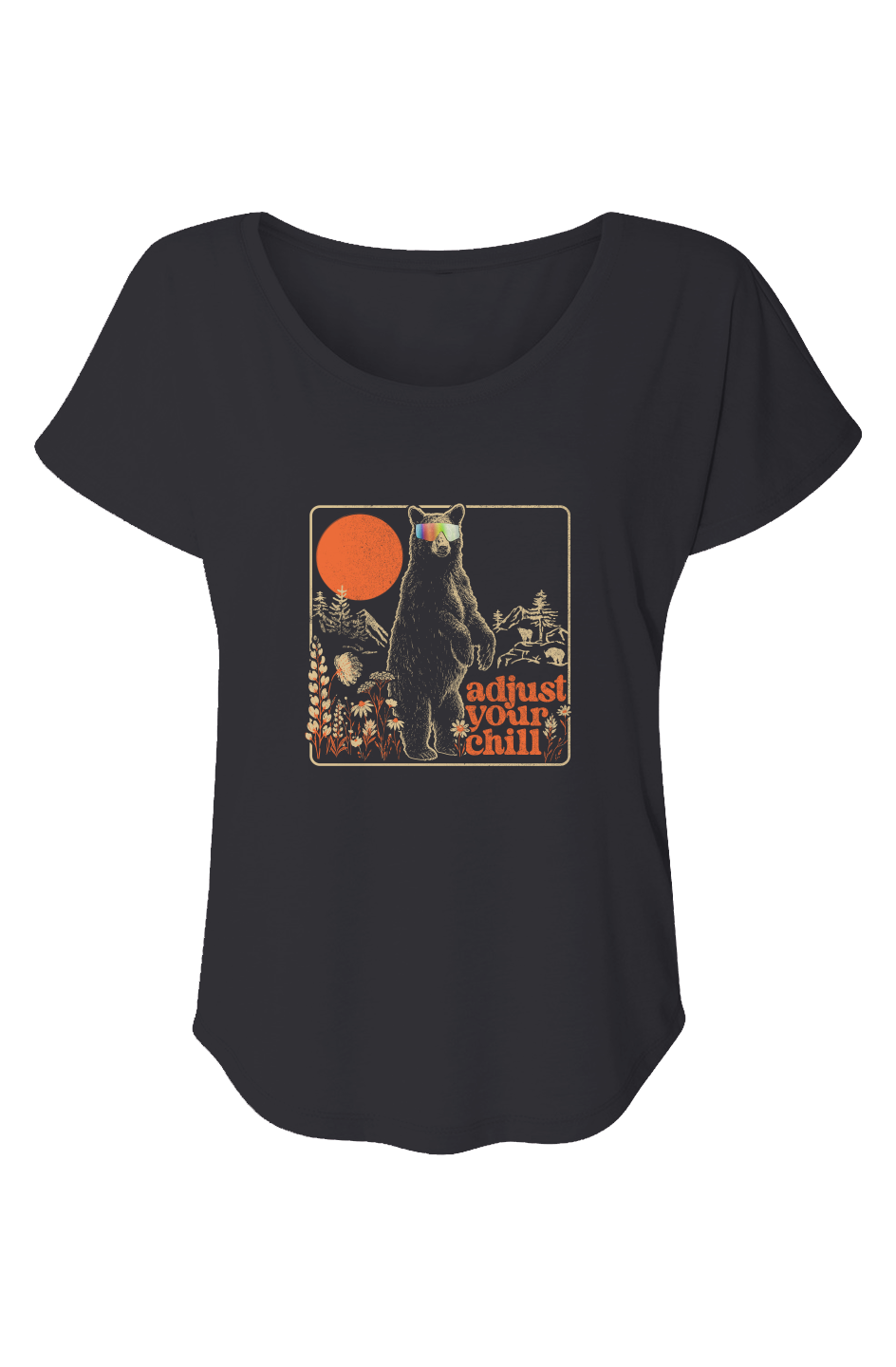 Women s Triblend Short Sleeve Dolman