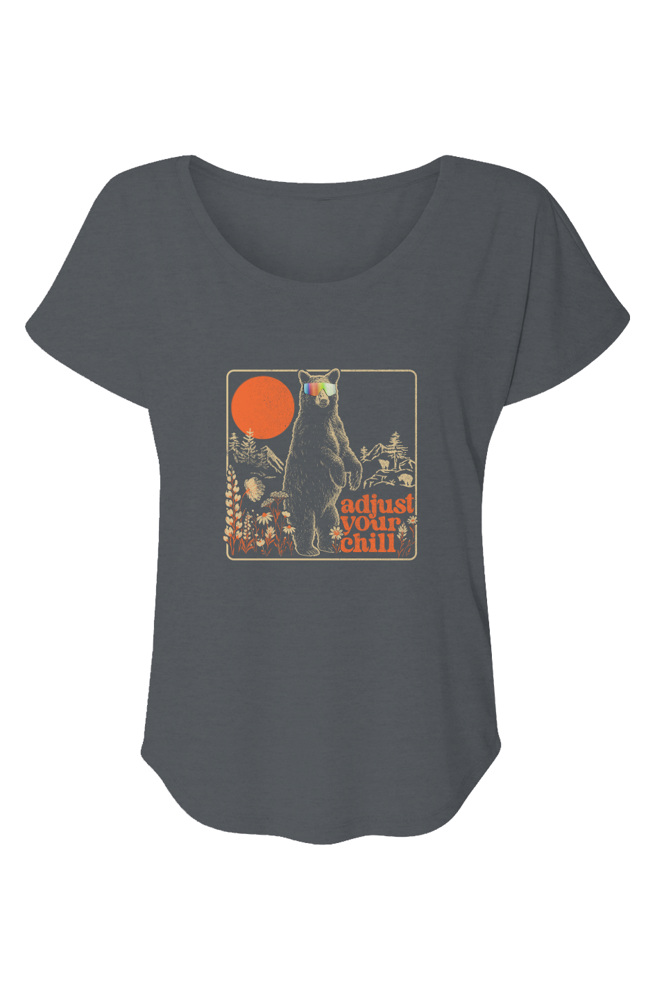 Women s Triblend Short Sleeve Dolman